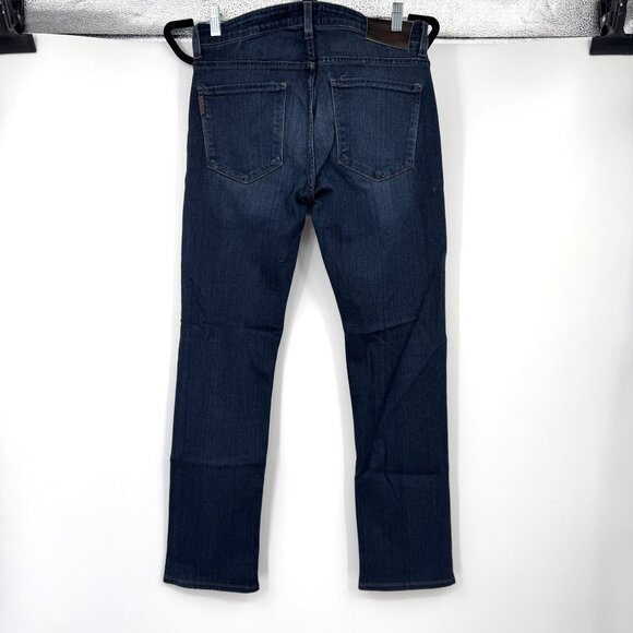 Paige Federal Slim Straight Leg Mens Jeans Size 31 Dark Wash - Picture 5 of 8